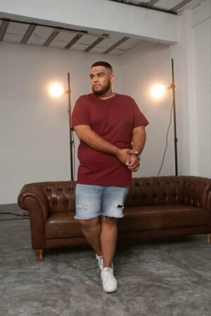 Camisa Plus Size Masculino Volk básica