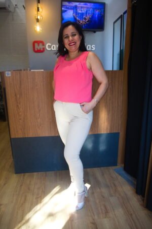 Calça pollice office areia social