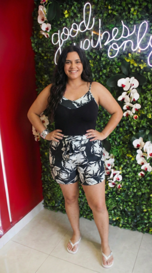CONJUNTO FEM ESTAMPADO PLUS