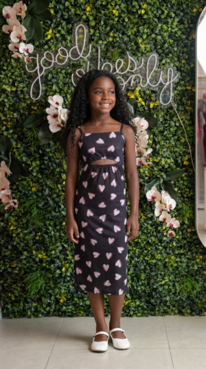VESTIDO MIDI CANELADO CANDY juv