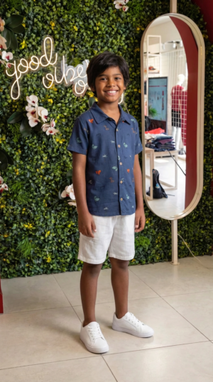 CONJUNTO MASCULINO  MALHA / TECIDO HAITI