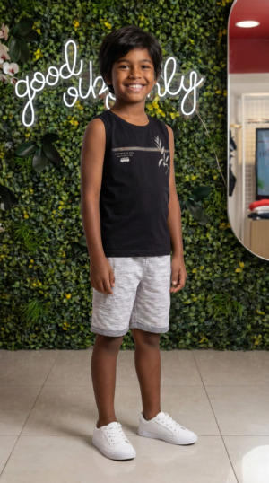 CONJUNTO MASC MALHA / MOLETINHO DMT