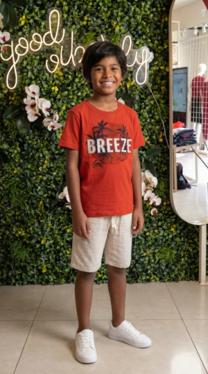 CONJUNTO MASCULINO MALHA/ NAPOLES INFANTIL