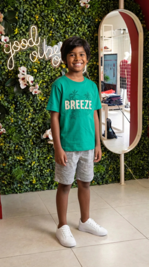CONJUNTO MASCULINO MALHA/ NAPOLES INFANTIL