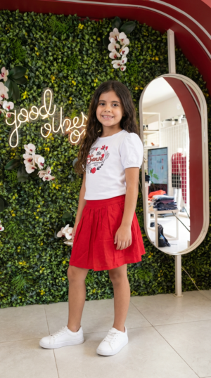 CONJUNTO FEM INFANTIL COTTON LIGHT/LINHO