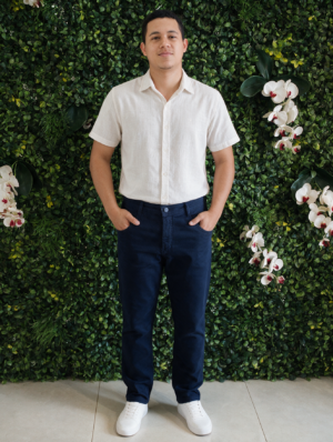 CALÇA MASC SLIM COLOR VOOX